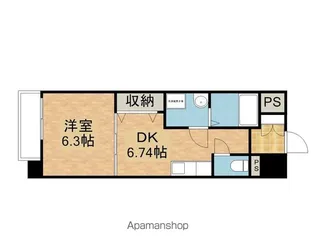 IMASA・MORUGEN壱番館【6階】の間取り