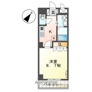 LOUANGE(ルアンジュ)【4階】の間取り