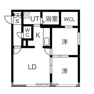 randwick asabu【2階】の間取り