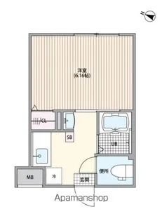 FUSION練馬春日町レジデンス【4階】の間取り