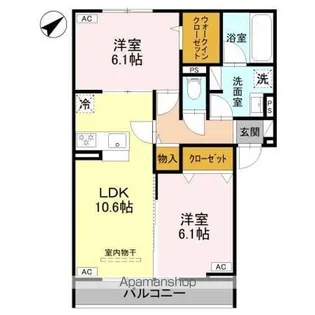 DーGRAN本町【2階】の間取り