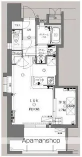 アクタス浄水通り【7階】の間取り