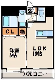 フォレストコート【2階】の間取り