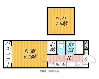 ソレイユ【1階】の間取り