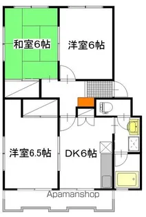 サンスウィートマンション【306号室】の間取り