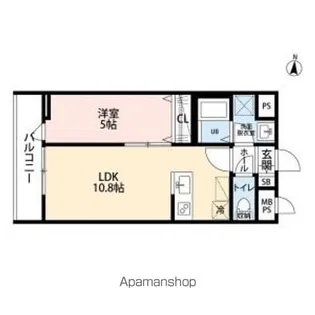リーブルファイン大宮天沼町【2階】の間取り