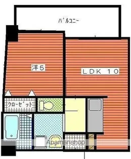 カラーズ【7階】の間取り