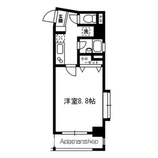 クリエ笹塚【5階】の間取り