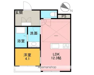 コンフォリア新川【9階】の間取り