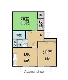 Mファースト【2階】の間取り