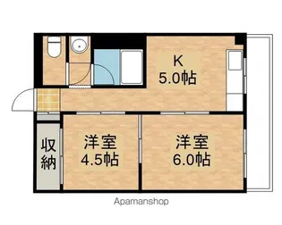 SENSE東淀川【4階】の間取り