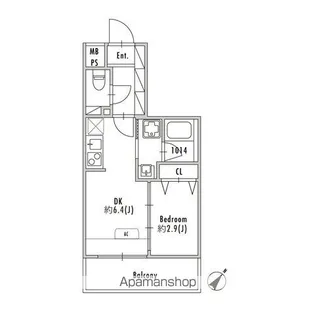 東京都墨田区向島3丁目【マンション】の間取り