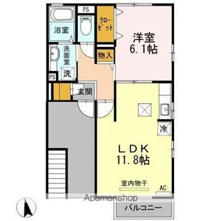 ピノ カーサ【1階】の間取り