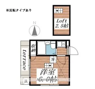 さくらハイツ六番町【1階】の間取り