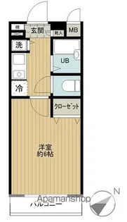 フェニックス文京千石【3階】の間取り
