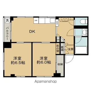 ニュールーツ瀬戸【2階】の間取り