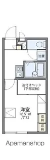 レオパレスBM Ⅰ【209号室】の間取り