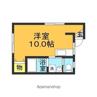 メゾンサクラB棟【201号室】の間取り