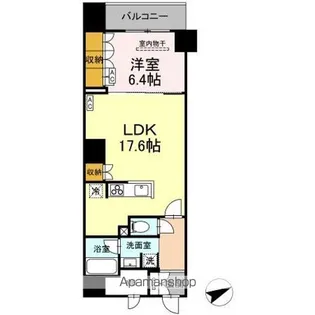 サンジョイアゼロ【7階】の間取り