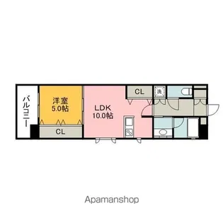 S・K・R DOBASHI(旧K・S・LIFEMENT 土橋)【8階】の間取り