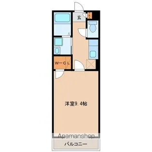 アヴァンセ高砂Ⅱ【1階】の間取り