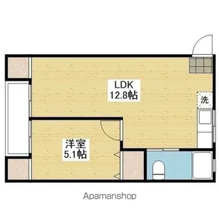 アルト久万ノ台【4階】の間取り