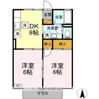 はなみずき【1階】の間取り