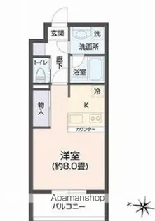 ヴィアーレ新寺【3階】の間取り