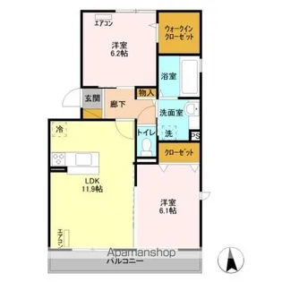 マ・メゾン II【2階】の間取り