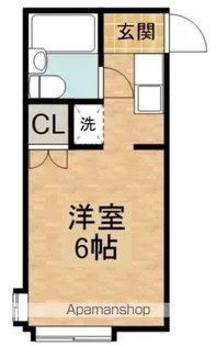 メゾン・ベルボア【102号室】の間取り