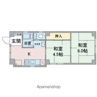 マ・メゾン御器所【3階】の間取り