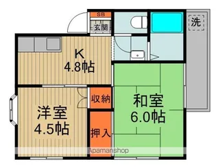 サンパテオ【3階】の間取り