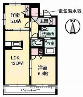 タムタムグラン【2階】の間取り