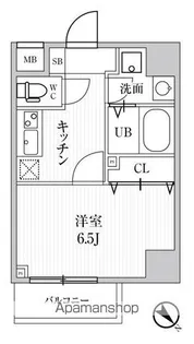 ALTERNA池袋EAST【3階】の間取り