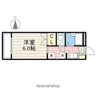 レジデンスK・T【1階】の間取り
