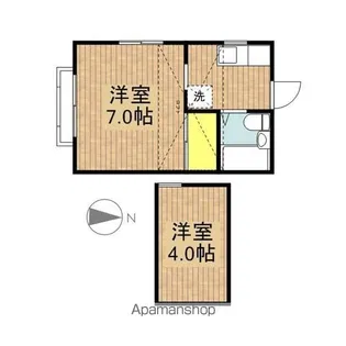 コスモス【2階】の間取り