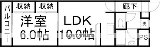 朝日プラザ北一番丁【506号室】の間取り