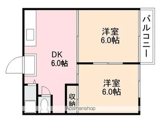 メゾンシーサイド【102号室】の間取り