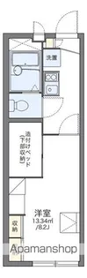 レオパレスアイビーコート8【208号室】の間取り