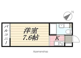 LIGERE南行徳WEST【3階】の間取り