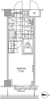 ザ・パークハビオ高円寺【2階】の間取り