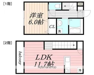フォレスト柏の葉【1階】の間取り