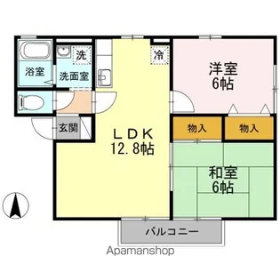 セジュール石井【1階】の間取り