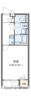 クレイノTⅣ【108号室】の間取り