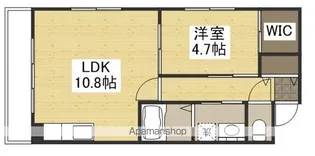 カーサあくら通り【10階】の間取り