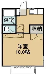 サンロードヒル【203号室】の間取り