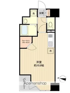 HF晩翠通レジデンス【802号室】の間取り