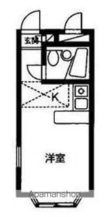 ベルピア六実第1−1【2階】の間取り