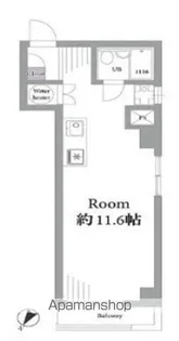 ペガサスマンション若松町【602号室】の間取り