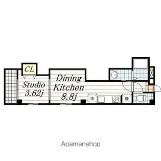 PRESENT A TOI【2階】の間取り